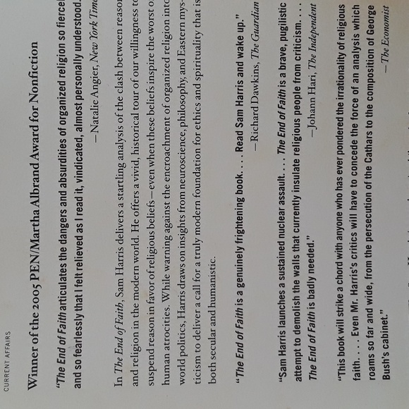 The End Of Faith by Sam Harris - Picture 3 of 4